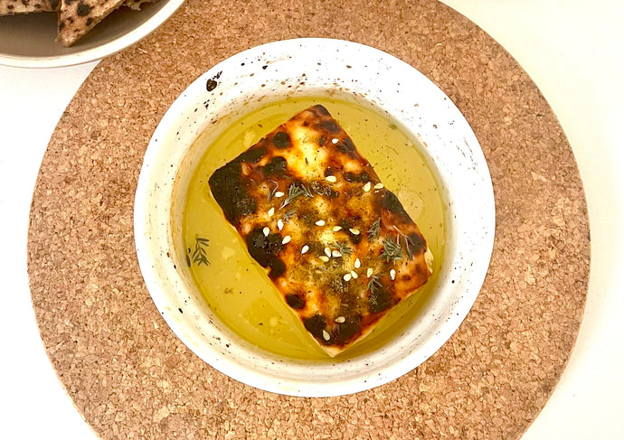 Baked Feta with Olive Oil & Honey