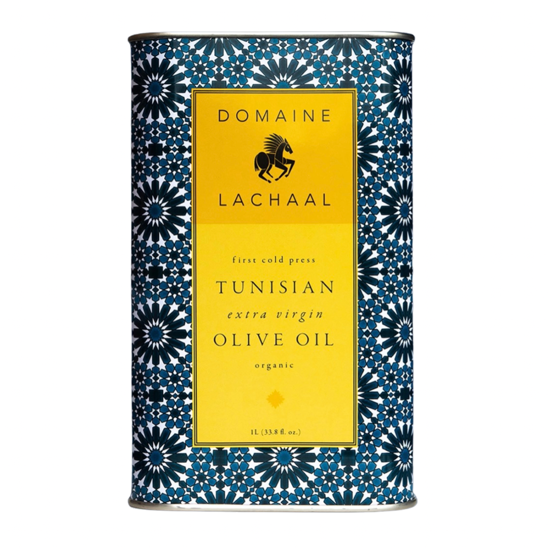 1 Liter Tin | Organic Extra Virgin Olive Oil – Domaine Lachaal